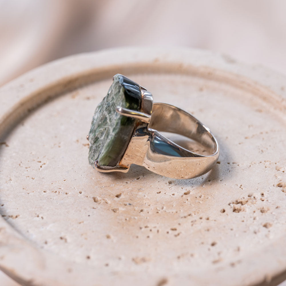 Seraphinite(セラフィナイト)天然石 リング指輪