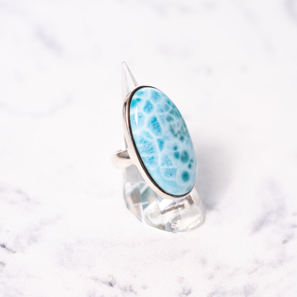 Larimar（ラリマー）リング 天然石 指輪