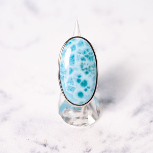 Larimar（ラリマー）リング 天然石 指輪