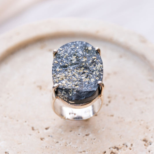 Pyrite（パイライト）天然石 リング指輪