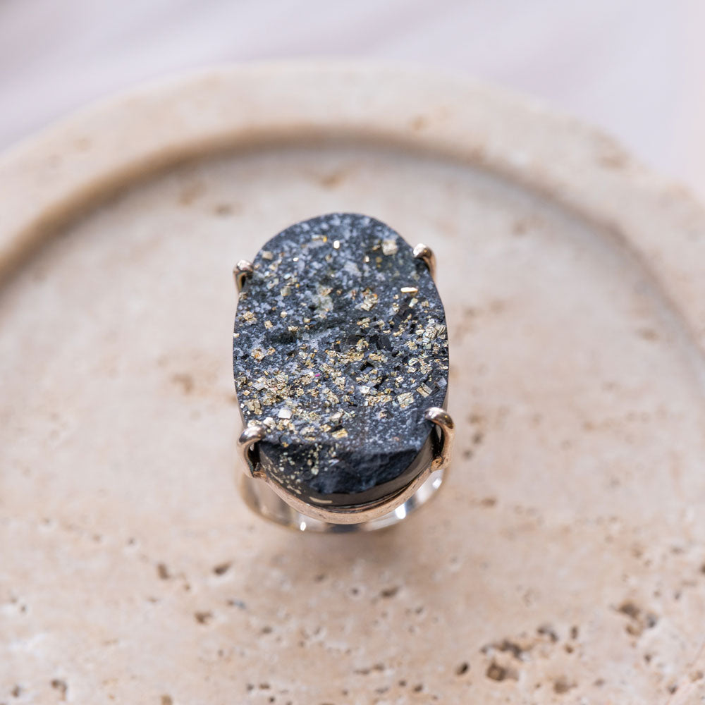 Pyrite（パイライト）天然石 リング指輪